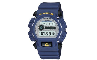 Casio Men's G-Shock Quartz Watch with Rubber Strap, Blue, 23.75 (Model: DW-9052-2V)